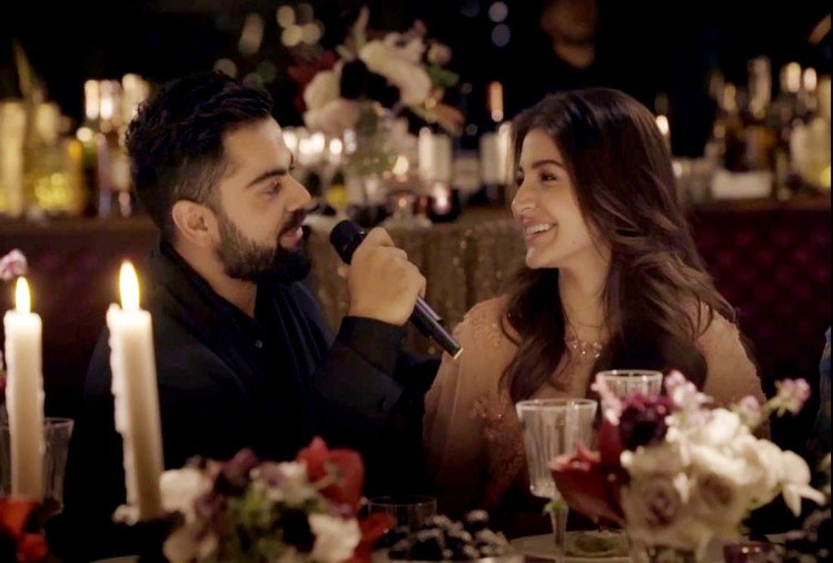 Virat Kohli and Anushka Sharma